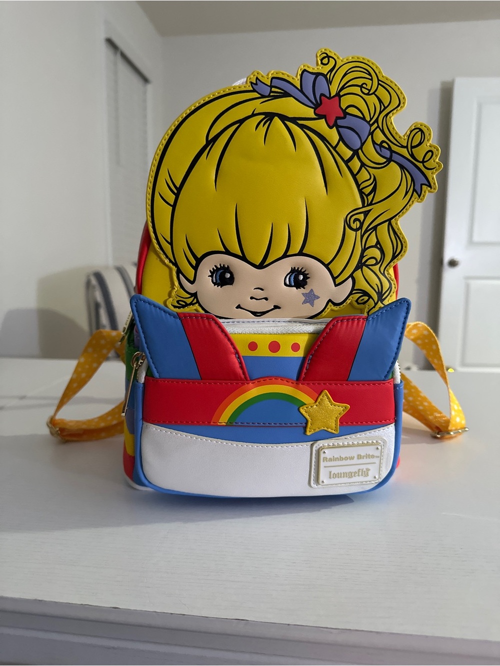 Loungefly Rainbow Brite Mini Backpack